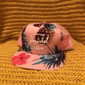NWT Herschel Pineapple SnapBack Hat